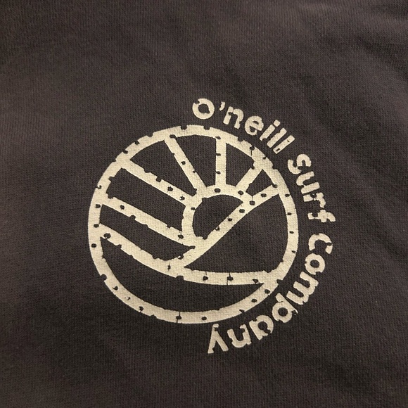 O'Neill Charcoal Sweatshirt with Logo Detail - Picture 3 of 5
